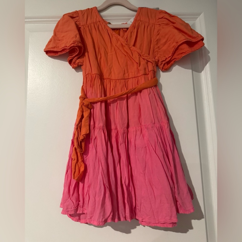 Ivy City Co Sunset 12/18M Mini Dress Only